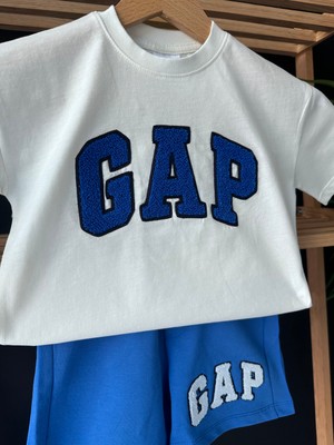 Gap Baby Premium Kalite Gap Şortlu Çocuk Takım / Gap Çocuk Yazlık Alt Üst Takım