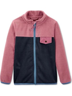 Mesabay Çocuk Tchibo Mikropolar Mont Çeket Pembe Lacivert