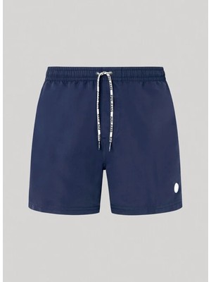 Pepe Jeans Lacivert Erkek Şort Mayo PMB10395 595 Rubber Sh Swımshort