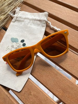 EyER Shoping Geometrik Desenli UV400 Korumalı Çocuk Güneş Gözlüğü