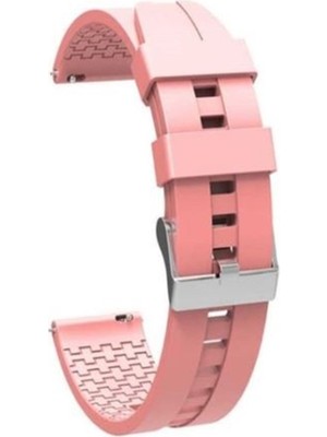 Adige Google Ticwatch S2 Wear Os Kordon Kayış Kross Trend Silikon 22/krs