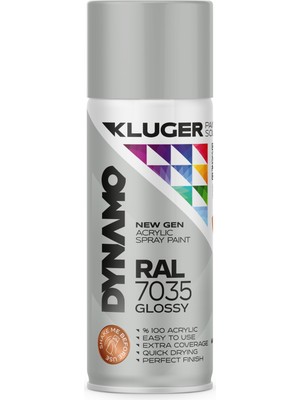 Dynamo Kluger Sprey Boya Açık Gri Ral 7035