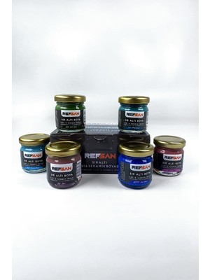 Refsan Soğuk Renkler Hazır Çini ve Seramik Boyası Seti