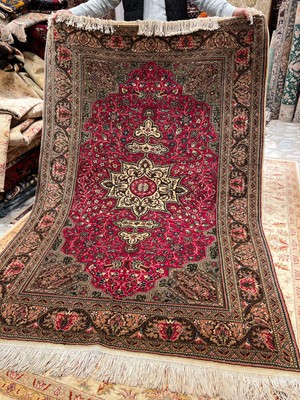 RD Ramazan Dağ El Halı Sanatı El Dokuma Kayseri Hacılar Dokuması Ebat 220X145.