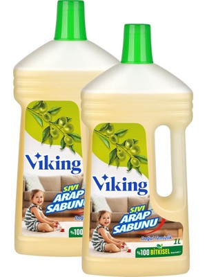 Viking Sıvı Arap Sabunu 1 Litre 2 Adet