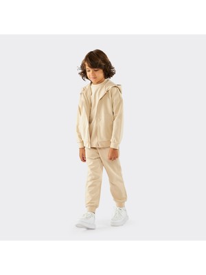 Erkek Çocuk Fermuarlı Sweatshirt