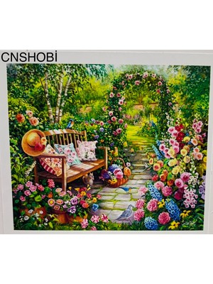 Yapboz Boncuklu Goblen Resim Puzzle Dıamond Paıntıng 40X50