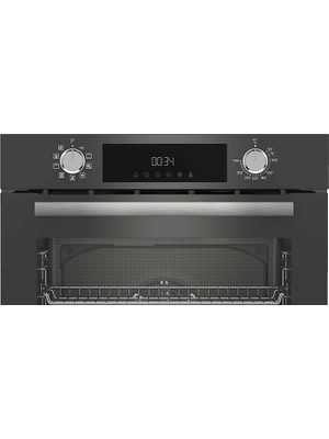 Grundıg Gebm 12302 Zg 72L Ankastre Fırın Gri