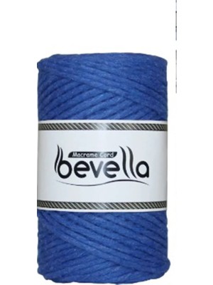 Bevella Makrome Ipi 3 mm Taranabilir 1 Adet 250 gr Saks Mavisi