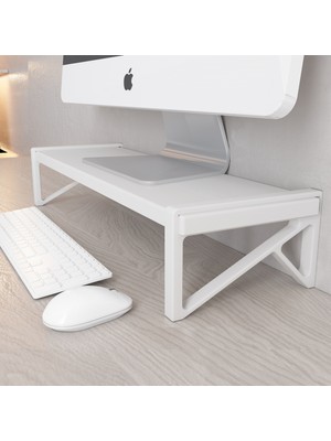 3 Boyutlu Hepsi Monitör Yükseltici Model No : 4 - Bilgisayar Ekran Yükseltici - Renkli Kullanıcı Dostu Tasarım