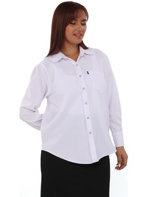 Lady Majestic Büyük Beden Gömlek