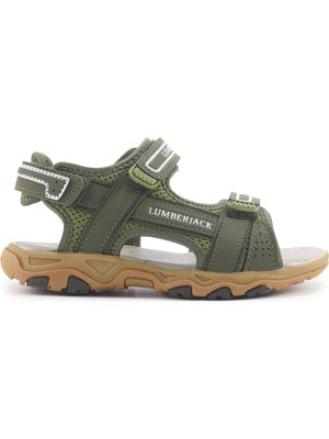 Lumberjack Loten 4fx Haki Erkek Çocuk Sandalet