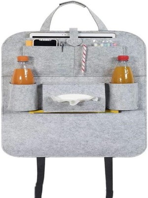 Ankaflex Araba Koltuk Arkası Eşya Düzenleyici Organizer Keçe Çanta Kılıf Oto Araç Içi Aksesuar Koruyucu