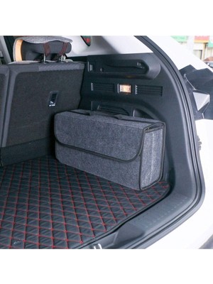 Ankaflex Fiat Araç Oto Bagaj Düzenleyici Araç Içi Organizer Keçe Bagaj Eşya Çantası Organizer