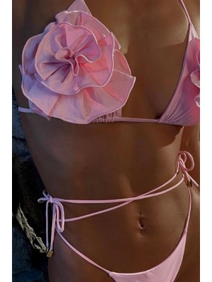 BMD Big Rose Üçgen Bikini