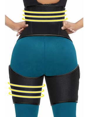 Ankaflex Popo Toparlayıcı Zayıflama Korsesi Bel ve Bacak Korsesi Kemeri