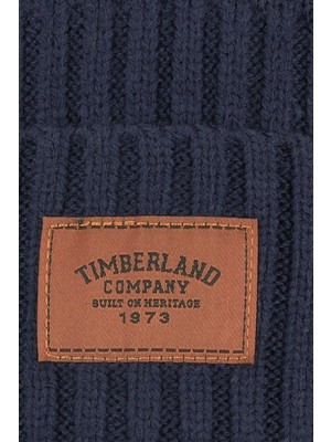 Timberland Gulf Beach Ribbed Beanie Erkek Lacivert Bere TB0A1EGW4511