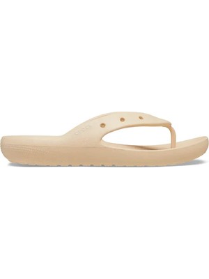 Crocs Classic Flip V2 Unisex Bej Terlik 209402-2DS