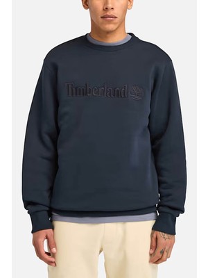 Timberland Hampthon Crew Neck Erkek Lacivert Sweatshirt TB0A6VG64331