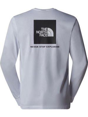 The North Face Erkek L/s Box Nse T-Shirt NF0A87NNFN41