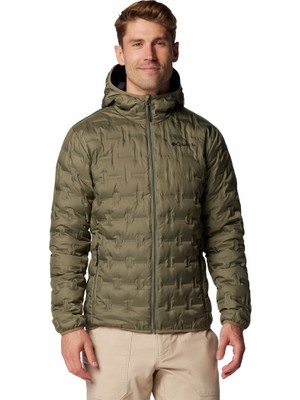 Columbia Delta Ridge Iı Down Kapüşonlu Erkek Kaz Tüyü Mont