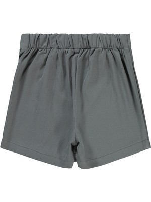 Civil Girls Kız Çocuk Şort 10-13 Yaş Gri