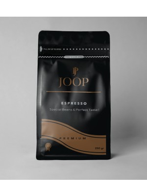 Joop Coffee Premium Espresso Çekirdek Kahve %100 Arabica 250 gr x 4 Adet