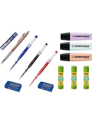 Faber-Castell Faber Castell Apollo /stabilo Kalem ve Yazı Seti (Afm 5915)- Onüç Parçalı Set