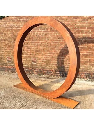 Greenmall Corten Ay Kapısı Heykel