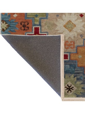 Rugs Modern Çok Renkli Geometrik Şekil Motif Desenli Kreatif Modern Dekoratif Halı 2430