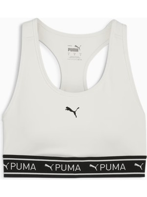 Puma 4keeps Elastic Bra Beyaz Sporcu Sütyeni - 525319 05