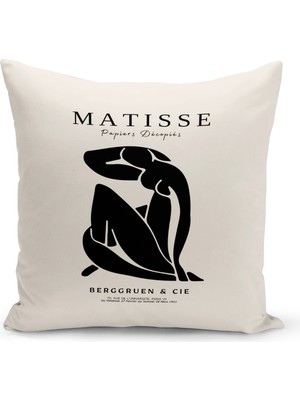 Bertille Home Sanat Serisi Çift Tarafı Dijital Baskılı Kırlent Kılıfı (Art Cushion Cover)