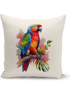 Bertille Home Vintage Serisi Çift Tarafı Dijital Baskılı Kırlent Kılıfı (Vintage Cushion Cover)