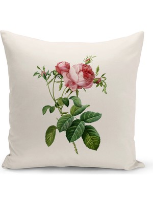 Bertille Home Botanik Serisi Çift Tarafı Dijital Baskılı Kırlent Kılıfı (Botanic Cushion Cover)
