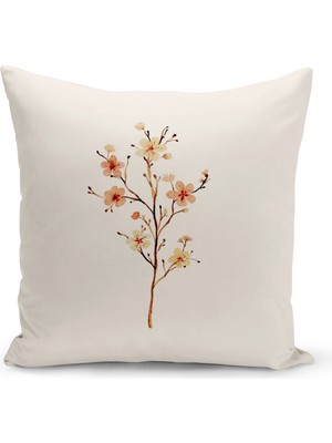 Bertille Home Flower Serisi Çift Tarafı Dijital Baskılı Kırlent Kılıfı (Cushion Cover)