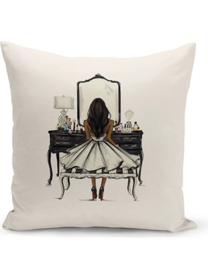 Bertille Home Bohem Serisi Çift Tarafı Dijital Baskılı Kırlent Kılıfı (Bohem Cushion Cover)