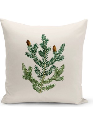 Bertille Home Botanik Serisi Çift Tarafı Dijital Baskılı Kırlent Kılıfı (Botanic Cushion Cover)
