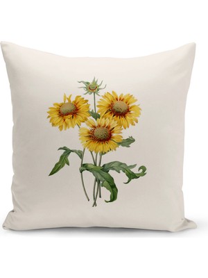 Bertille Home Botanik Serisi Çift Tarafı Dijital Baskılı Kırlent Kılıfı (Botanic Cushion Cover)
