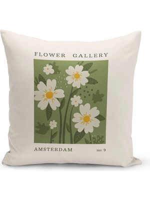 Bertille Home Sanat Serisi Çift Tarafı Dijital Baskılı Kırlent Kılıfı (Art Cushion Cover)