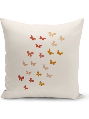 Bertille Home Vintage Serisi Çift Tarafı Dijital Baskılı Kırlent Kılıfı (Vintage Cushion Cover)