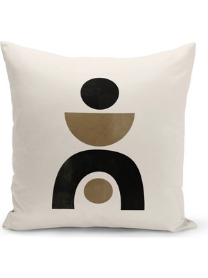 Bertille Home Minimalist  Serisi Çift Tarafı Dijital Baskılı Kırlent Kılıfı (Minimalist Cushion Cover)