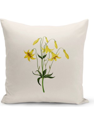 Bertille Home Botanik Serisi Çift Tarafı Dijital Baskılı Kırlent Kılıfı (Botanic Cushion Cover)