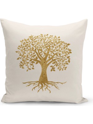 Bertille Home Vintage Serisi Çift Tarafı Dijital Baskılı Kırlent Kılıfı (Vintage Cushion Cover)