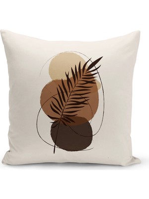 Bertille Home Minimalist  Serisi Çift Tarafı Dijital Baskılı Kırlent Kılıfı (Minimalist Cushion Cover)