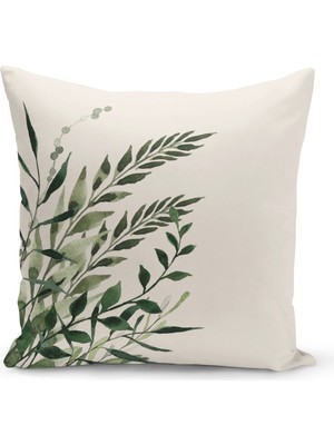 Bertille Home Flower Serisi Çift Tarafı Dijital Baskılı Kırlent Kılıfı (Cushion Cover)