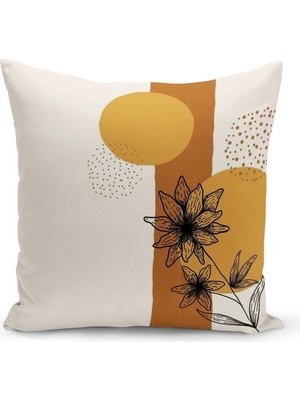 Bertille Home Minimalist  Serisi Çift Tarafı Dijital Baskılı Kırlent Kılıfı (Minimalist Cushion Cover)