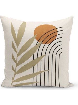 Bertille Home Minimalist  Serisi Çift Tarafı Dijital Baskılı Kırlent Kılıfı (Minimalist Cushion Cover)