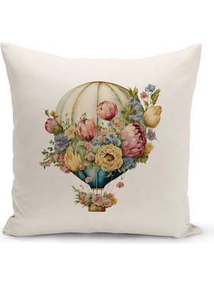 Bertille Home Vintage Serisi Çift Tarafı Dijital Baskılı Kırlent Kılıfı (Vintage Cushion Cover)