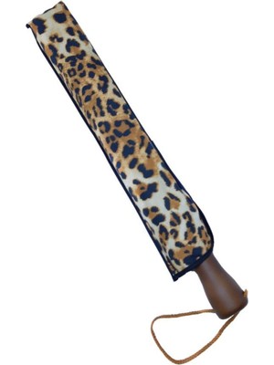 Zennur Snotline-April Şemsiye Otomatik Açılır 10 Telli Kapalı Boyut 40 cm 95 cm Çap Leopar Desen