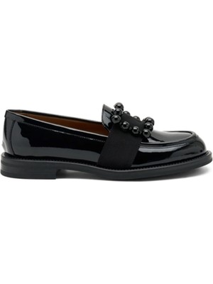 Frau Kadın Oxford ( Klasik) 90S3 Frau Smalto Nero (Black)
